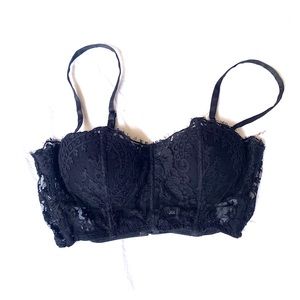 La Perla bra lace corset top 34B